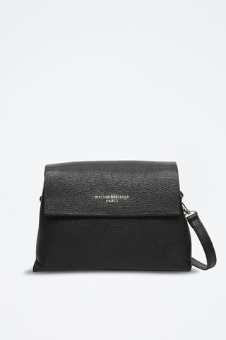 Sac bandoulière en cuir Vaya - Noir
