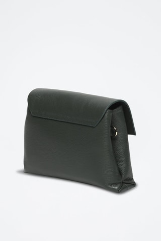 Sac bandoulière en cuir Vaya - Vert foncé