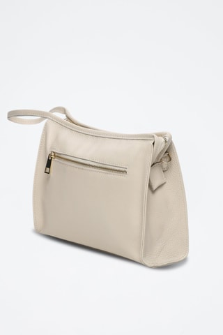 Pochette en cuir Nami - Beige