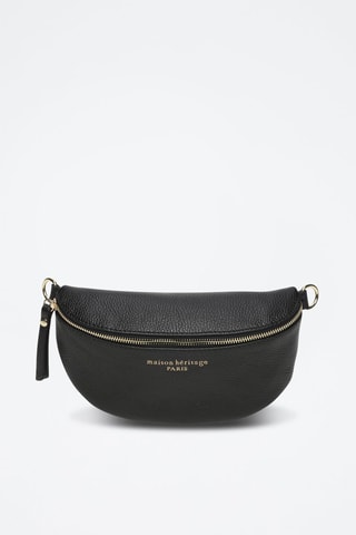 Sac bandoulière en cuir Kimi - Marron