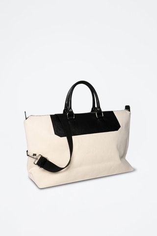 Sac de voyage en cuir Dax - Noir