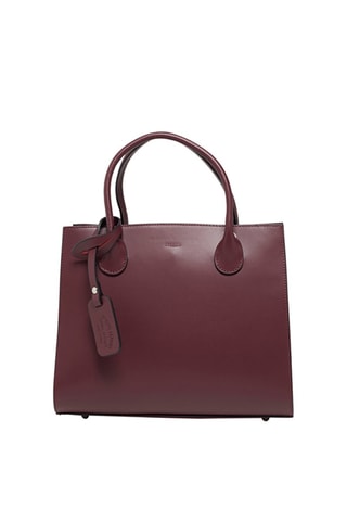 Sac à main en cuir Trip - Bordeaux