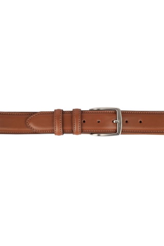 Ceinture en cuir Mario - 120 cm - Marron