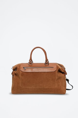 Sac de voyage en cuir Diego - Marron