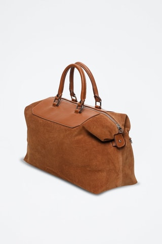 Sac de voyage en cuir Diego - Marron