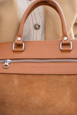 Sac de voyage en cuir Diego - Marron