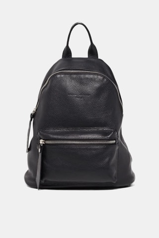 Sac à dos en cuir Leny - Noir