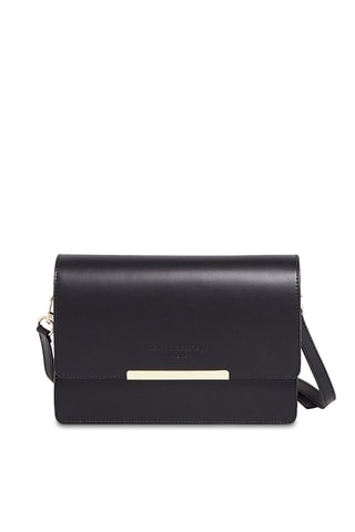 Sac bandoulière en cuir Nani - Noir
