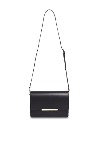 Sac bandoulière en cuir Nani - Noir