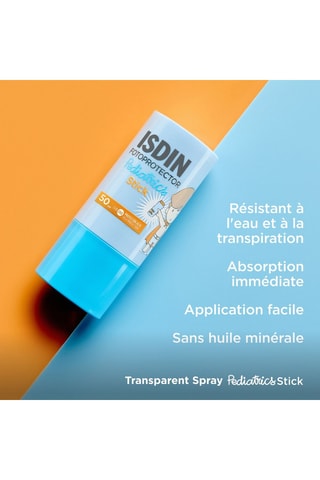 Stick solaire zones sensibles Pediatrics SPF 50 - Dès 6 mois - 20 g