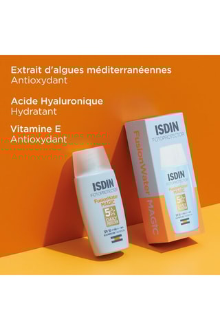 Crème solaire visage Fusion Water Magic SPF 50 - 50 ml