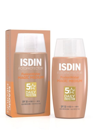 Crème solaire visage teintée Fusion Water Magic Medium SPF 50 - 50 ml