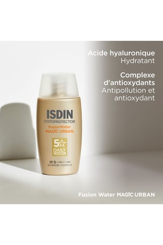 Crème solaire visage Fusion Water Magic Urban SPF 30 - 50 ml