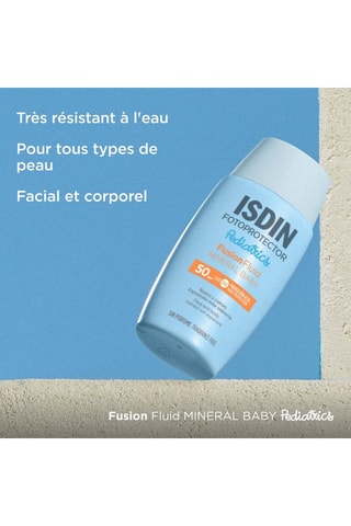 Crème solaire visage Mineral Baby Pediatrics SPF 50 - Dès 6 mois - 50 ml