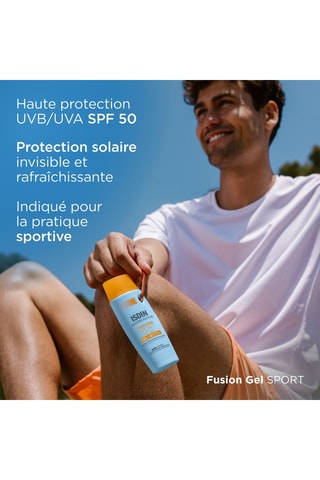 Crème solaire corps Fusion Gel Sport SPF 50 - 100 ml