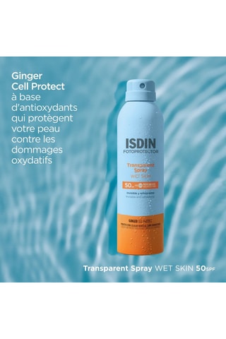 Crème solaire corps Transparent Spray Wet Skin SPF 50 - 250 ml
