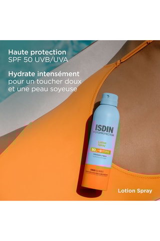 Crème solaire hydratante Lotion Spray SPF 50 - 250 ml