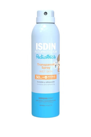 Crème solaire corps Transparent Spray Wet Skin Pediatrics SPF 50 - Dès 3 ans - 250 ml