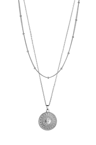 Ketting Brie- Zilverkleurig