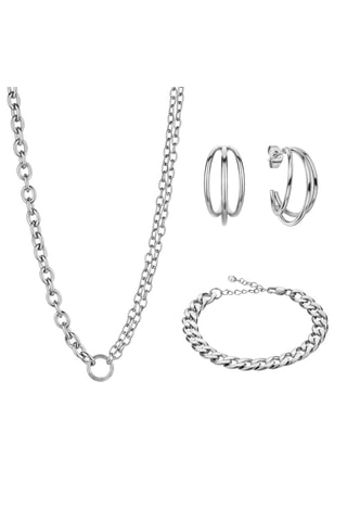 Set Chelou- Zilverkleurig