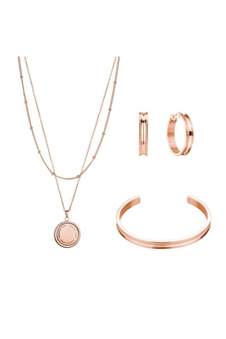 Set Livia- Roségoudkleurig