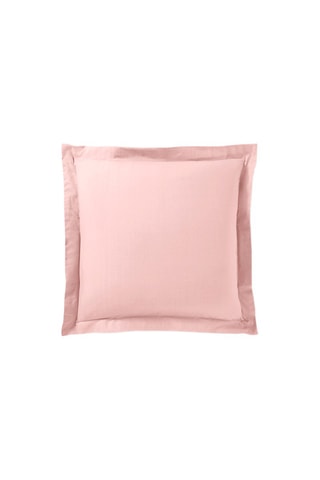 Taie d'oreiller en coton 57 fils/cm² - Rose