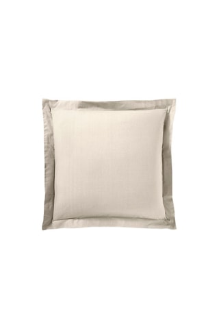 Taie d'oreiller en coton 57 fils/cm² - Sable