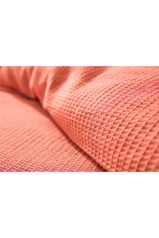Conjunto de edredão em algodão colmeia 57 fios/cm² - Rosa