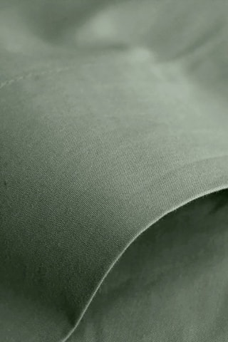 Drap plat en coton 57 fils/cm² - Vert