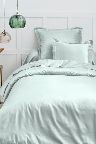 Housse de couette en coton 57 fils/cm² - Menthe