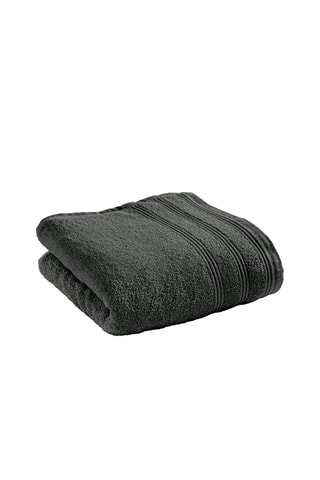 Serviette de toilette - Gris - 50 x 100 cm