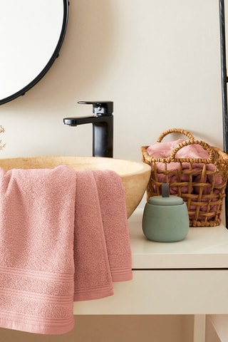 Serviette de toilette Spa Rose - 50 x 100 cm