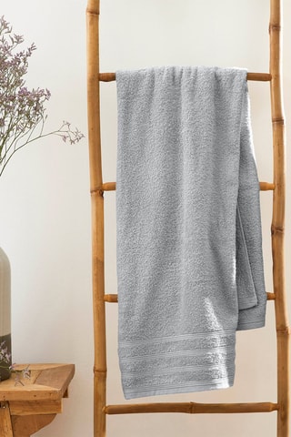 Drap de bain - Gris clair - 90 x 150 cm