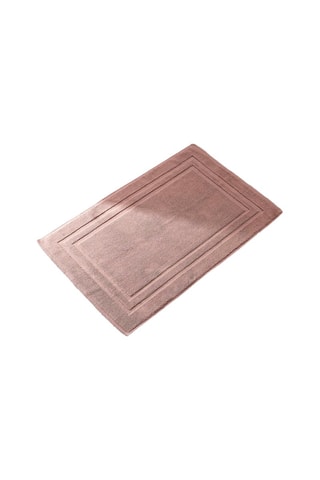 Tapis de bain - Vieux rose - 50 x 80 cm