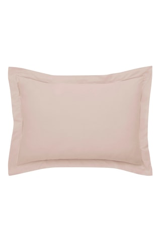 Taie d'oreiller en satin de coton 120 fils/cm² Prestige - Rose clair