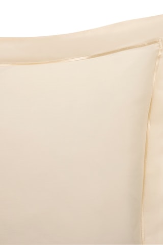 Taie d'oreiller en satin de coton 120 fils/cm² Prestige - Crème