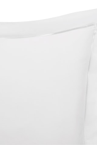 Taie d'oreiller en satin de coton 120 fils/cm² Prestige - Blanc