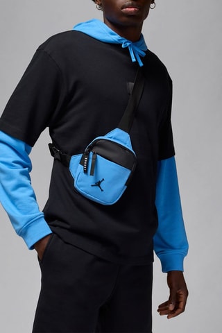 Sac à dos bandoulière de basketball Airborne - Bleu clair - Jordan