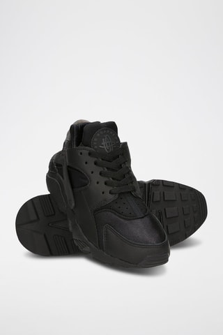  Nike Air Huarache en cuir - Noir