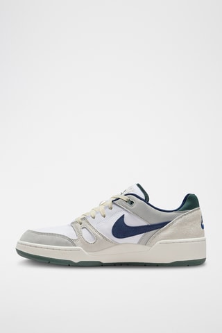 Nike Full Force Low em couro - Branco