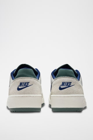 Nike Full Force Low em couro - Branco