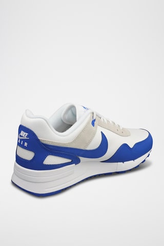  Nike Pegasus 89 en cuir - Blanc et bleu roi