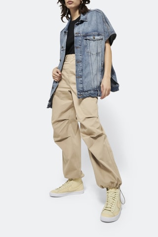  Blazer Suede Mid '77 en cuir - Jaune