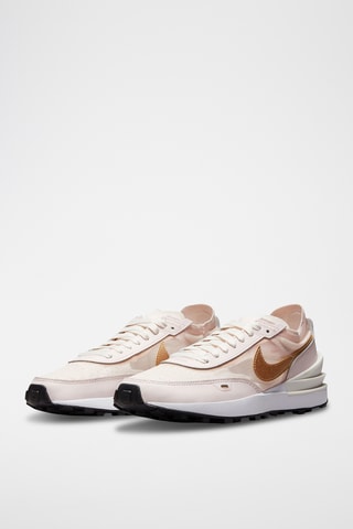  Waffle One Mesh en cuir - Rose