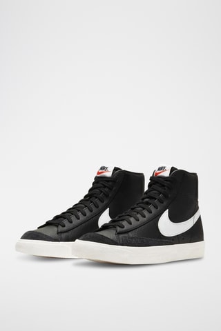  Nike Blazer Mid '77 Vintage en cuir - Noir
