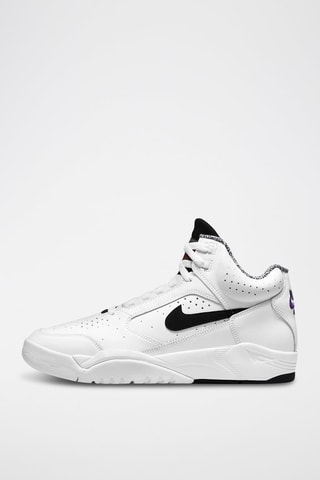 Nike Air Flight en cuir - Blanc
