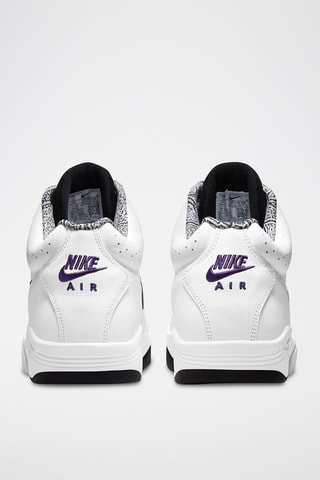Nike Air Flight en cuir - Blanc