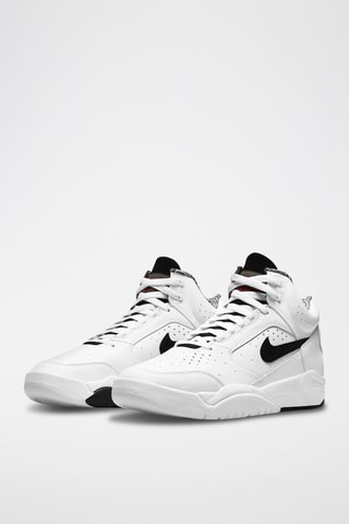Nike Air Flight en cuir - Blanc