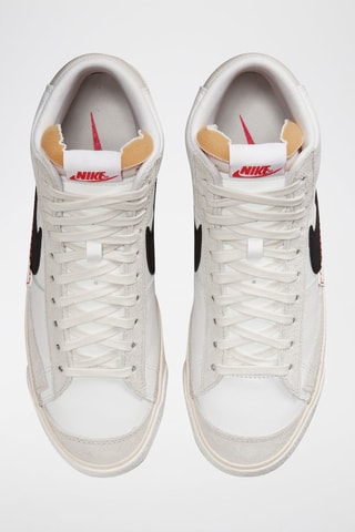 Nike Blazer Mid Pro Club en cuir - Blanc