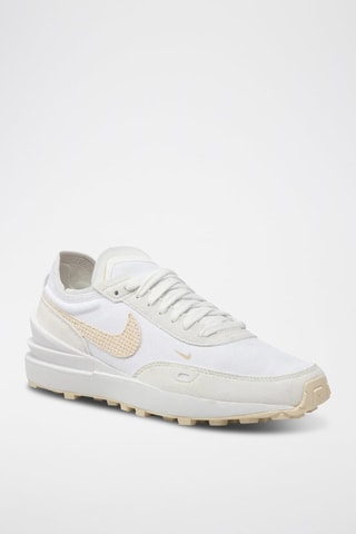  Nike Waffle One en cuir - Blanc